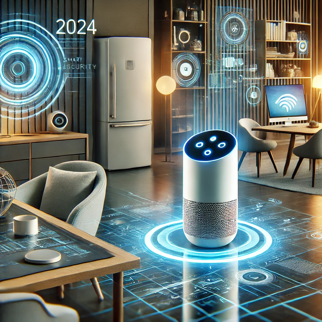 Maison intelligente futuriste 2024